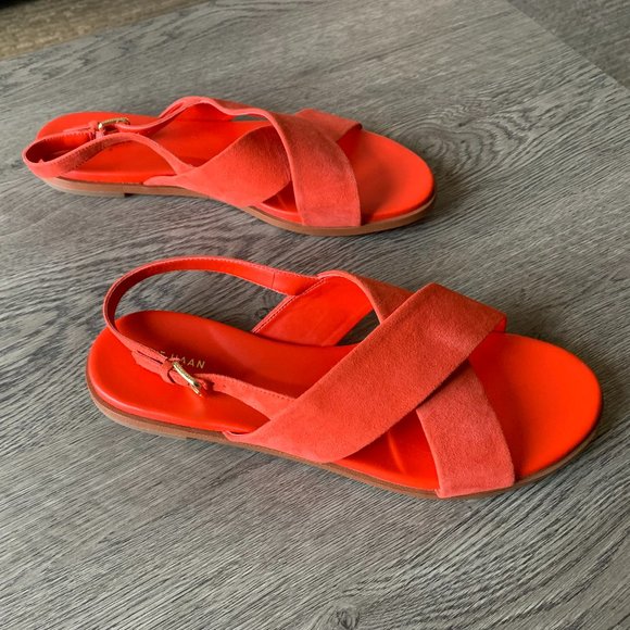 Cole Haan Grand 360 Sandals Coral Women's 11B - Picture 3 of 7